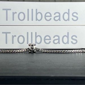 Trollbeads Retired Letter Bead, U- 11144U